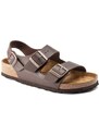 Birkenstock sandali Milano uomo colore marrone 34701