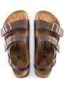 Birkenstock sandali Milano uomo colore marrone 34701