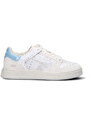 PREMIATA Sneaker donna bianca/azzurra in pelle SNEAKERS