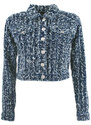 MY TWIN TWINSET Giacca in Jeans con Boucl? - XS