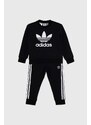 adidas Originals tuta per bambini TREFOIL CREW SE colore nero IY4784
