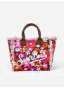 Borsa mare MC2 Saint Barth in Tela Floreale