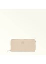 Furla Camelia Zip Around Ballerina I Rosa Pelle Stampata Donna