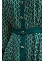 Marciano Guess vestito EDITH colore verde 4YGK35 7142A