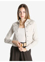 Solada Giacca In Jeans Donna Beige Taglia L