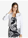 Solada Giacca In Jeans Donna Bianco Taglia L