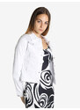Solada Giacca In Jeans Donna Bianco Taglia L