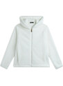 Freddy Felpa donna con cappuccio e zip in tessuto teddy