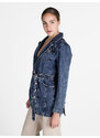 Solada Cappotto Donna In Jeans Giacche Taglia M