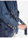 Solada Cappotto Donna In Jeans Giacche Taglia M