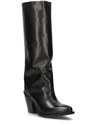 DOROTHYD Stivale donna nero in pelle STIVALE