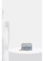 Pinko borsa a mano in pelle colore blu 100074 A1UR