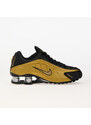 Nike W Shox R4 Black/ Metallic Gold-Metallic Silver