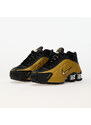 Nike W Shox R4 Black/ Metallic Gold-Metallic Silver