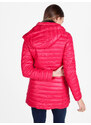 Solada Piumino Donna Lungo Reversibile Con Cappuccio Giacconi e Giubbotti Rosso Taglia S
