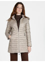 Solada Piumino Donna Lungo Reversibile Con Cappuccio Giacconi e Giubbotti Beige Taglia Xl