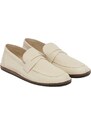 The Row Cary Leather Loafers