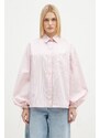 Fiorucci camicia in cotone Elasticated Balloon Sleeve