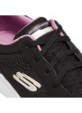 Scarpe da ginnastica nere Donna in memory foam Skechers Air Dynamight 2.0