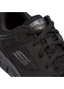 Scarpe da ginnastica nere da uomo in memory foam Skechers Track