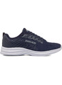 Sneakers blu da uomo con dettagli grigi e logo Ducati Radio
