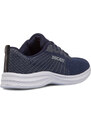 Sneakers blu da uomo con dettagli grigi e logo Ducati Radio