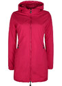 Solada Piumino Donna Lungo Reversibile Con Cappuccio Giacconi e Giubbotti Rosso Taglia S