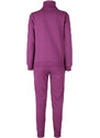 Lonsdale Tuta Da Donna 2 Pezzi Full Zip Tute Sportive Viola Taglia L