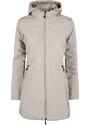 Solada Piumino Donna Lungo Reversibile Con Cappuccio Giacconi e Giubbotti Beige Taglia Xl