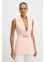 Marciano Guess gilet BECKY colore arancione 5RGN03 7115A