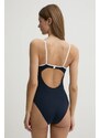 Tommy Hilfiger costume da bagno intero colore blu navy UW0UW05848