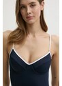 Tommy Hilfiger costume da bagno intero colore blu navy UW0UW05848