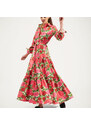 La DoubleJ Dresses gend - Bellini Dress Pink Dahlias XS 100% Cotton