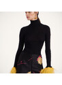 La DoubleJ Knitwear gend - High Kick Top Black L 70% Cashmere 27% Silk 3%Ostrich Feathers