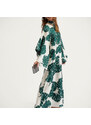 La DoubleJ Dresses gend - Magnifico Dress Monstera M 100% Silk