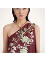 La DoubleJ Dresses gend - Roy Dress Woodland Placée Burgundy L 100% Silk