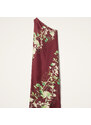 La DoubleJ Dresses gend - Roy Dress Woodland Placée Burgundy L 100% Silk