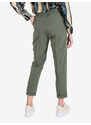 Frenetika Pantaloni Donna Con Risvolto Finale e Laccetti Casual Verde Taglia L