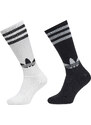 Set di 2 paia di calzini lunghi unisex adidas