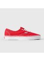Vans "off The Wall" Sneaker Authentic Rosso Donna