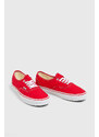 Vans "off The Wall" Sneaker Authentic Rosso Donna