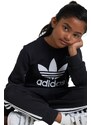 adidas Originals tuta per bambini TREFOIL CREW SE colore nero IY4784