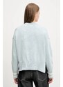 Guess Jeans cardigan in cotone colore blu W4BR81 Z3HM1