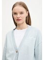 Guess Jeans cardigan in cotone colore blu W4BR81 Z3HM1