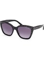 Guess by Marciano Donna Guess by Marciano GM00021 01B Occhiali da sole Acetato Nero Fumo Squadrata Normale