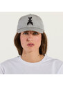 Patrizia Pepe baseball cap fly ricamata grigio