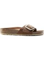 Birkenstock MADRID BIG BUCKLE in nabuk cognac