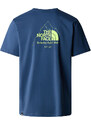 The North Face Men’S Biner Graphic 4 Tee Uomini - Magliette The North Face - Blu - NF0A894ZHDC-S