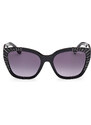 Guess by Marciano Donna Guess by Marciano GM00021 01B Occhiali da sole Acetato Nero Fumo Squadrata Normale