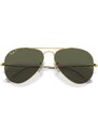 Ray - Ban Unisex Ray - Ban RB3025 AVIATOR 001/58 Occhiali da sole Metallo Oro Verde G15 Pilot Polarizzata